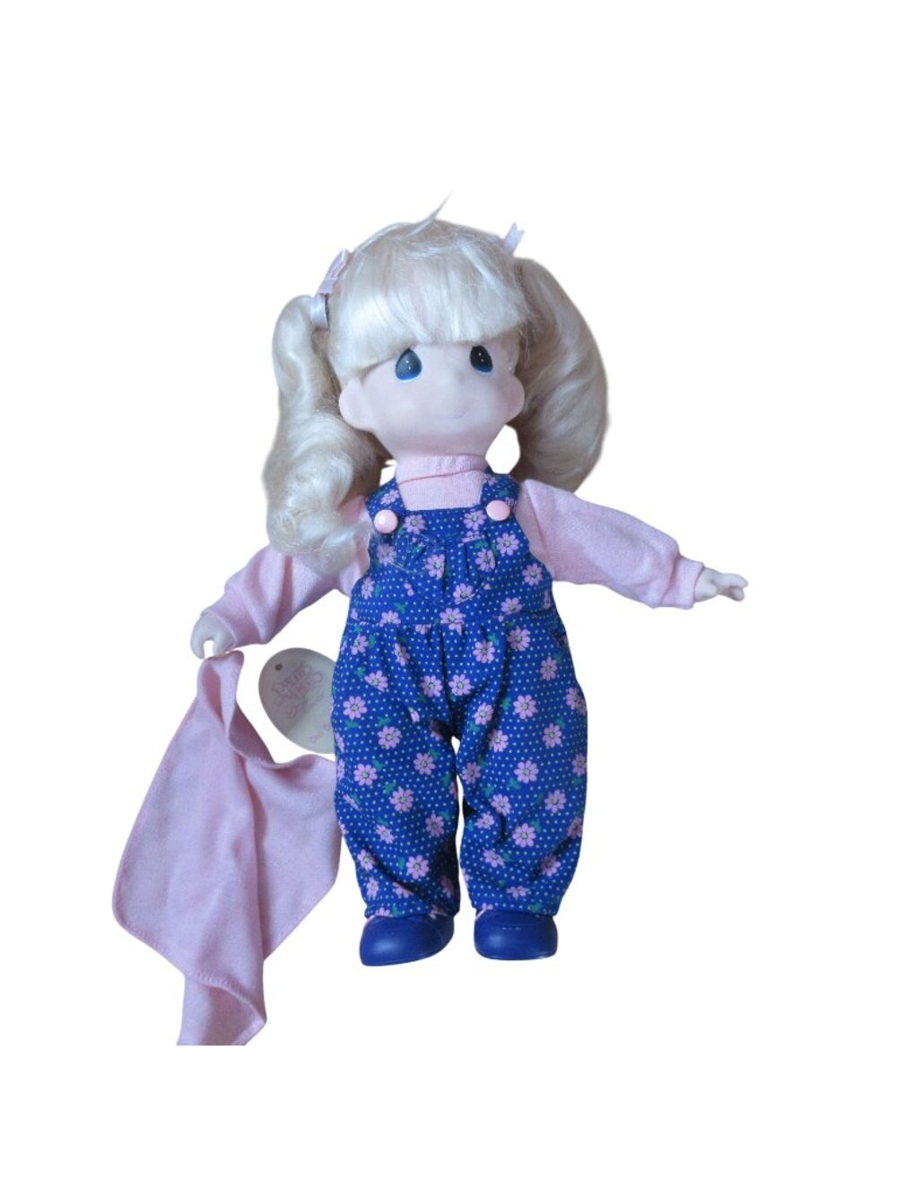 Precious Moments 12" Doll - Cindy with Blanket Vintage 1996 # 1441